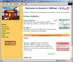 Aivosto.com web site 2000